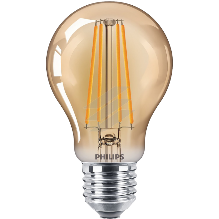 Лампа світлодіодна Philips Filament LED Classic 5.5-48 Вт A60 E27 825 CL GNDAPR