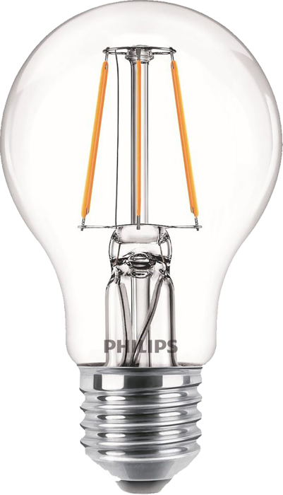 Лампа світлодіодна Philips Filament LED Classic 6-60 Вт A60 E27 865 CL NDAPR