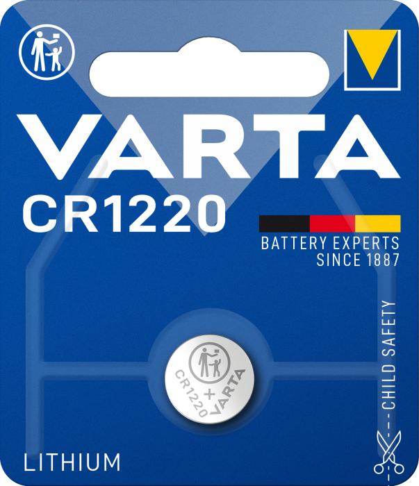 Батарейка VARTA CR 1220 BLI 1 шт