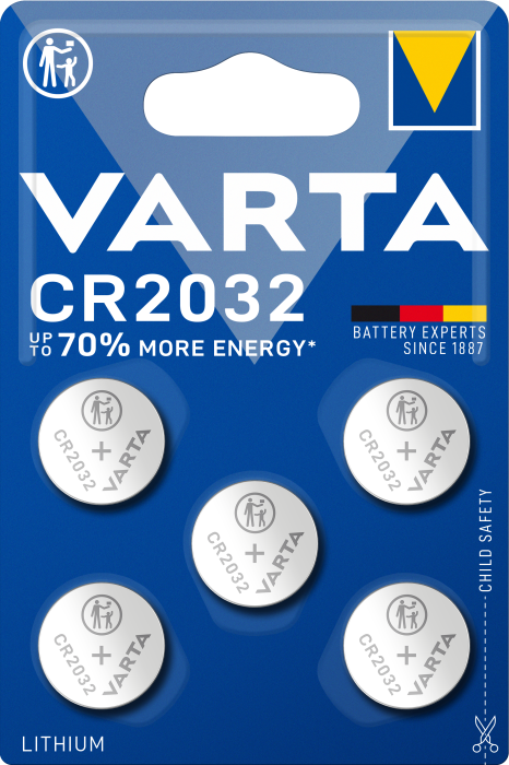 Батарейка VARTA CR 2032 BLI 5 LITHIUM