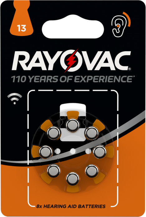 Батарейка Rayovac 13 BLI 8 шт