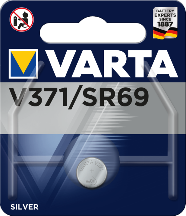 Батарейка VARTA V 371 1 шт