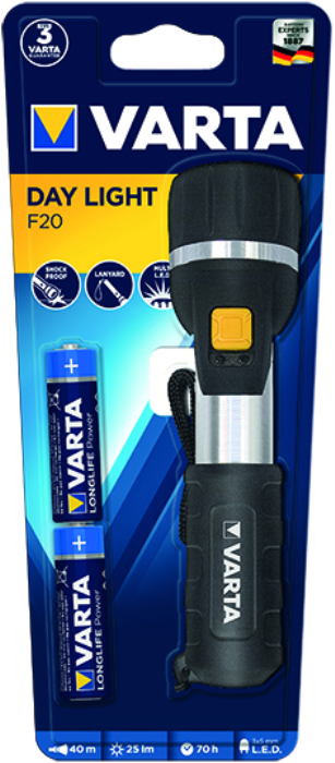 Ліхтар VARTA Day Light LED 2AA 