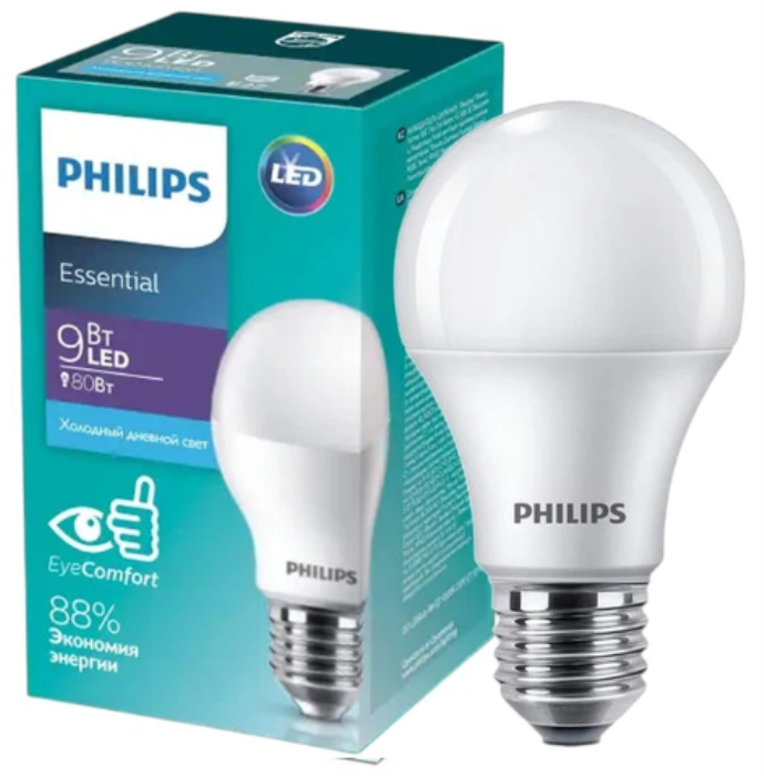 Лампа ESS LEDBulb 9W E27 6500K 230V 1/12