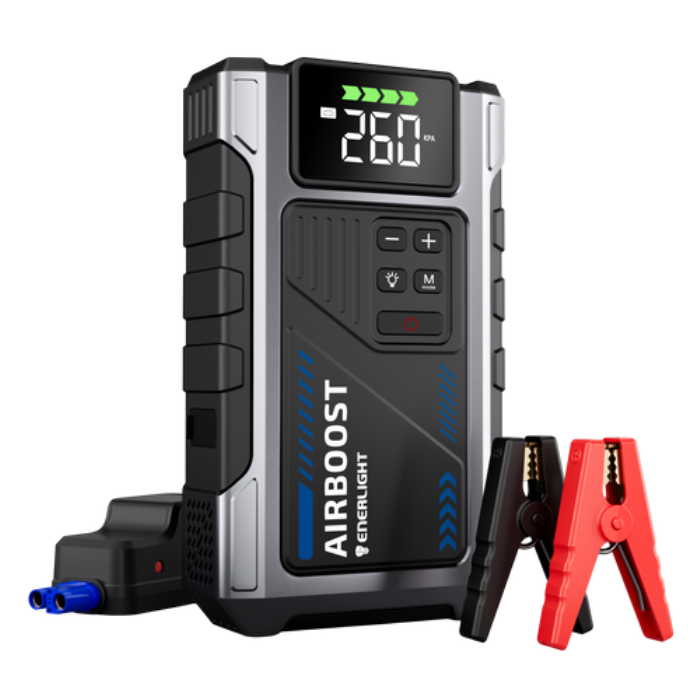 Пуско-зарядний пристрій з компресором Enerlight AirBoost
