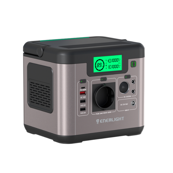 Портативна зарядна станція Enerlight PowerGo 500