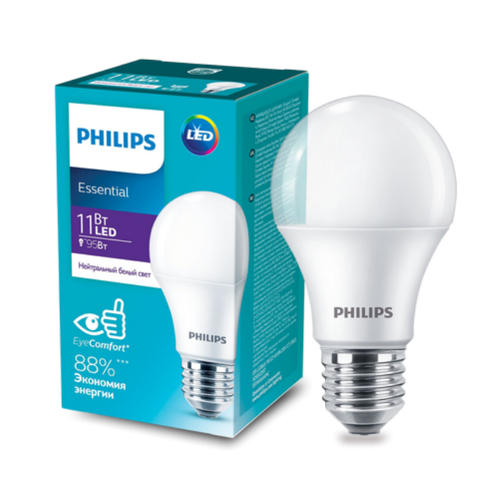 Лампа ESS LEDBulb 11W E27 4000K 1CT/12 