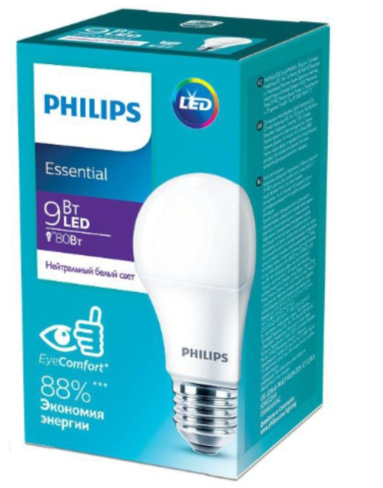 Лампа ESS LEDBulb 9W E27 4000K 1CT/12 