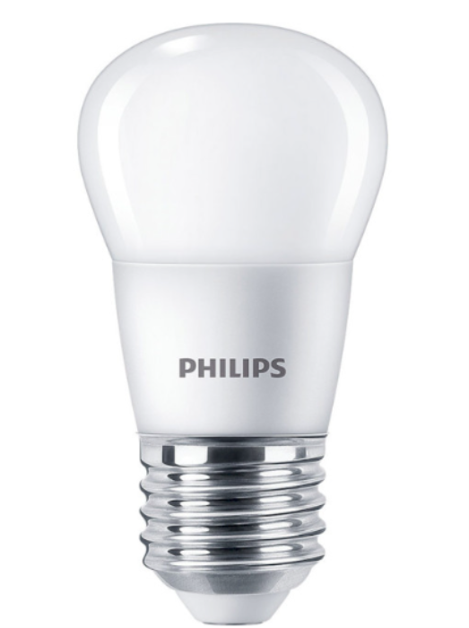 Лампа ESSLEDLustre 6W 620lm E27 827 P45FR 