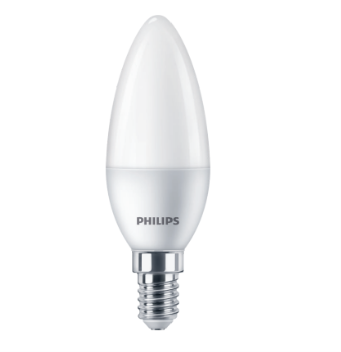 Лампа ESSLEDCandle 6W 620lm E14 840 B35FR