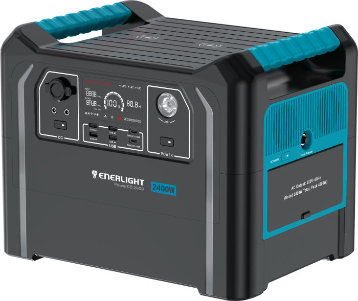 Портативна зарядна станція Enerlight PowerGo 2400