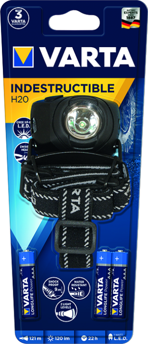 Ліхтар VARTA Head Light LED x4 3AAA 