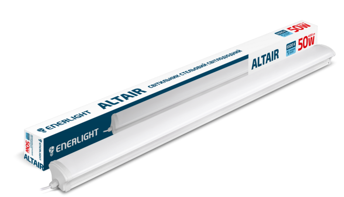 Світильник стельовий світлодіодний ENERLIGHT ALTAIR 50Вт 6500К IP65