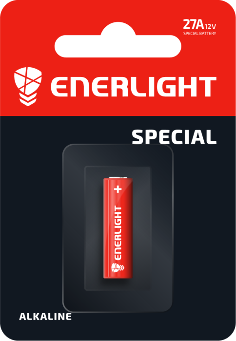 Батарейка ENERLIGHT Special Alkaline 27 A BLI 1
