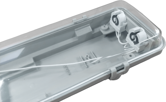 Корпус світильника лінійного ENERLIGHT Т8 2х1,2м IP65