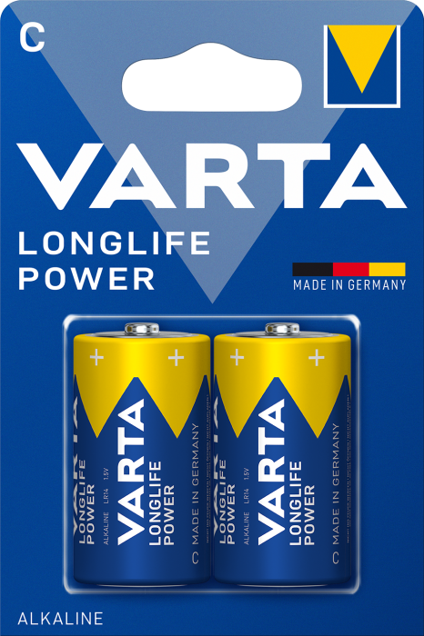 Батарейка VARTA LONGLIFE POWER C BLI 2 шт