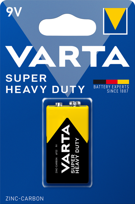 Батарейка VARTA SUPERLIFE 6F22 BLI 1 шт