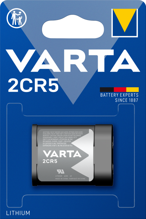 Батарейка VARTA 2CR5 BLI 1 шт