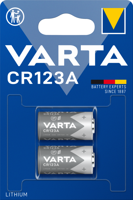 Батарейка VARTA CR 123A BLI 2 шт