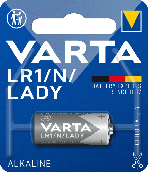 Батарейка VARTA LR 1 BLI 1 шт