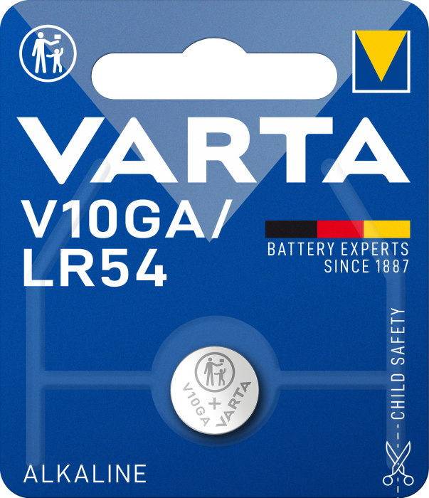 Батарейка VARTA V 10 GA BLI 1 шт