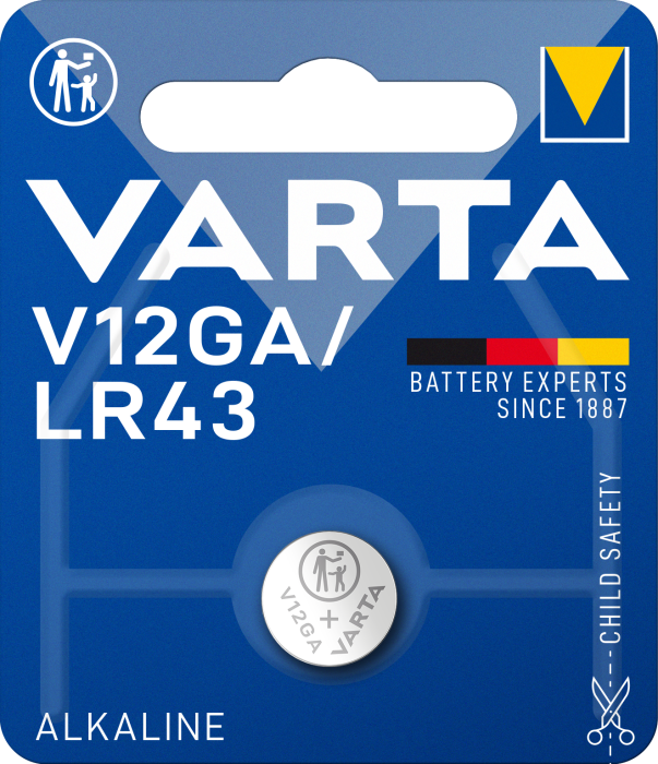 Батарейка VARTA V 12 GA BLI 1 шт