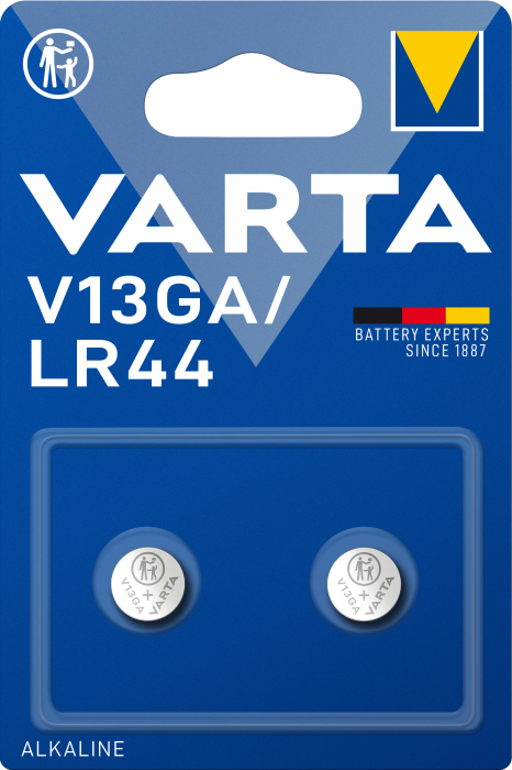 Батарейка VARTA V 13 GA BLI 2 шт