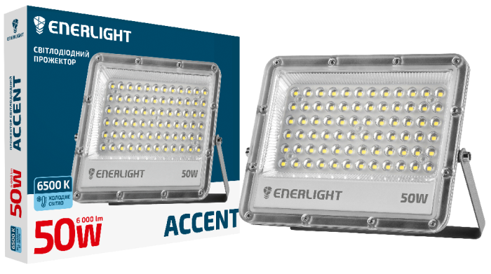 Прожектор ENERLIGHT ACCENT 50Вт 6500K