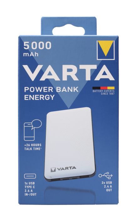 Павербанк VARTА ENERGY 5000mAh