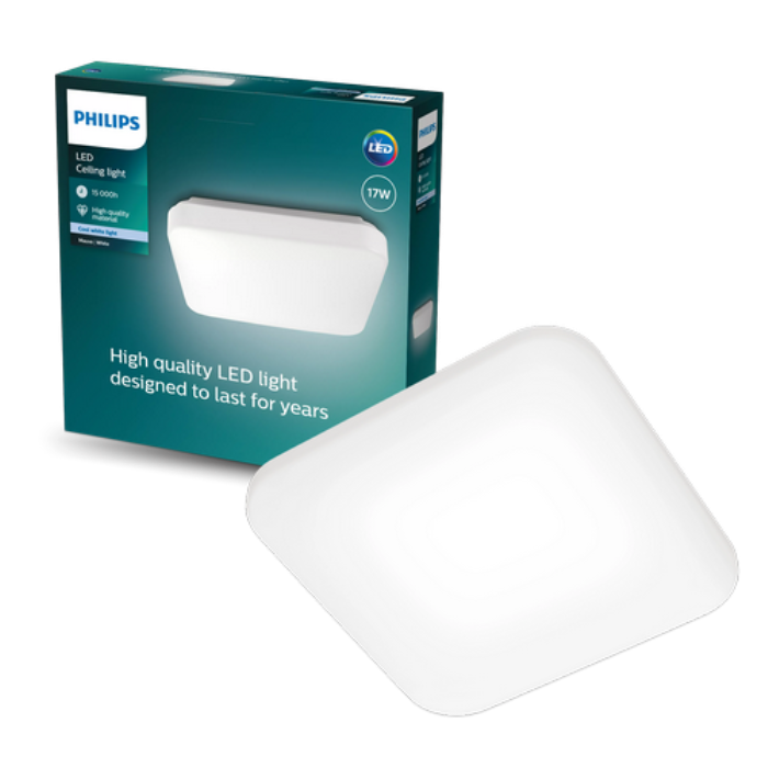 Светильник MAUVE 40K LED CEILING SQ 17W