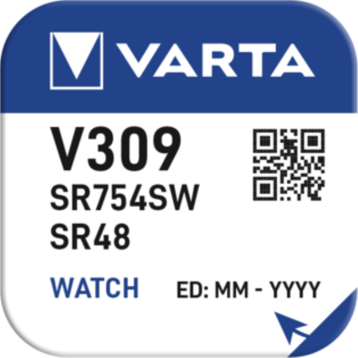 Батарейка VARTA V 309 1 шт