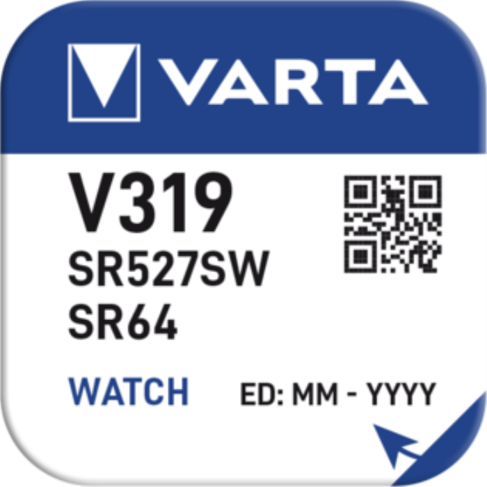 Батарейка VARTA V 319 1 шт
