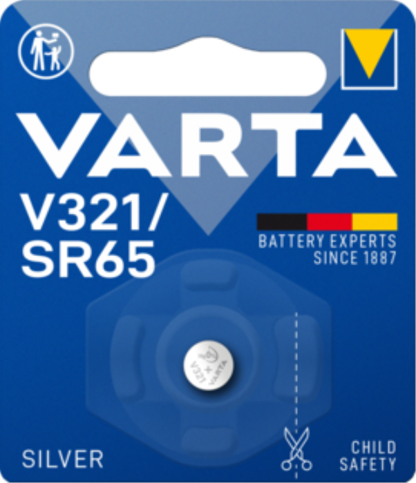 Батарейка VARTA V 321 1 шт