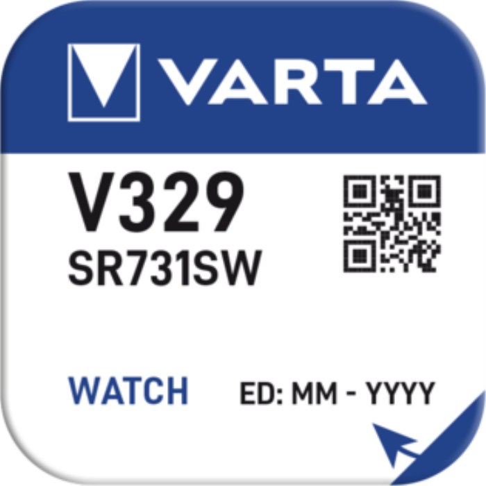 Батарейка VARTA V 329 1 шт