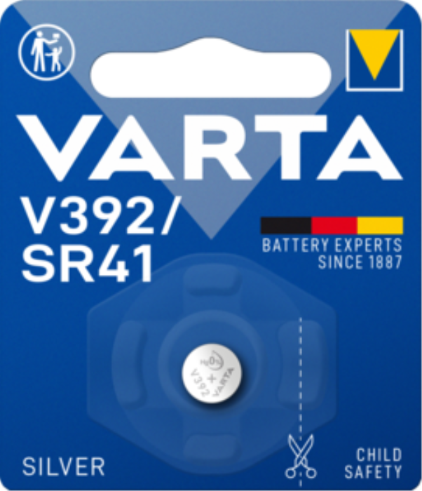 Батарейка VARTA V 392 1 шт