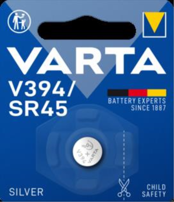 Батарейка VARTA V 394 1 шт